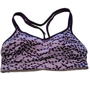 EUC Champion Medium Support Sports Bra Purple, 34C